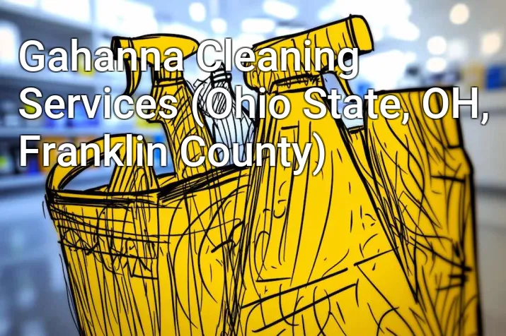 Gahanna Cleaning Services (Ohio State, OH, Franklin County)