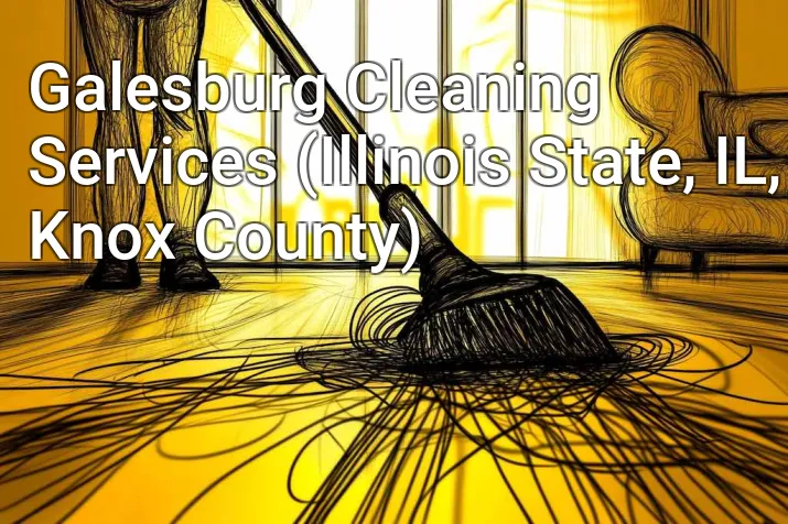 Galesburg Cleaning Services (Illinois State, IL, Knox County)