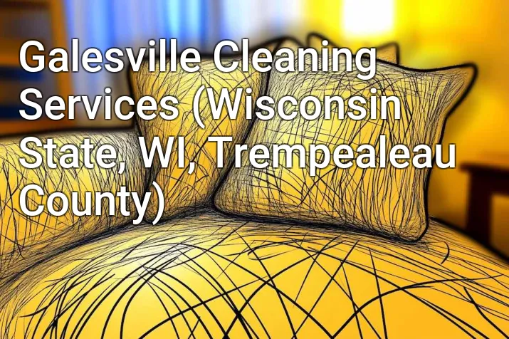 Galesville Cleaning Services (Wisconsin State, WI, Trempealeau County)