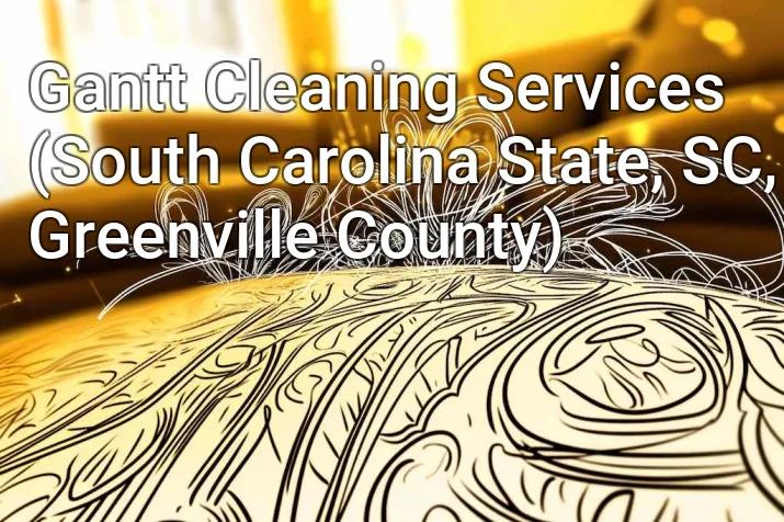 Gantt Cleaning Services (South Carolina State, SC, Greenville County)