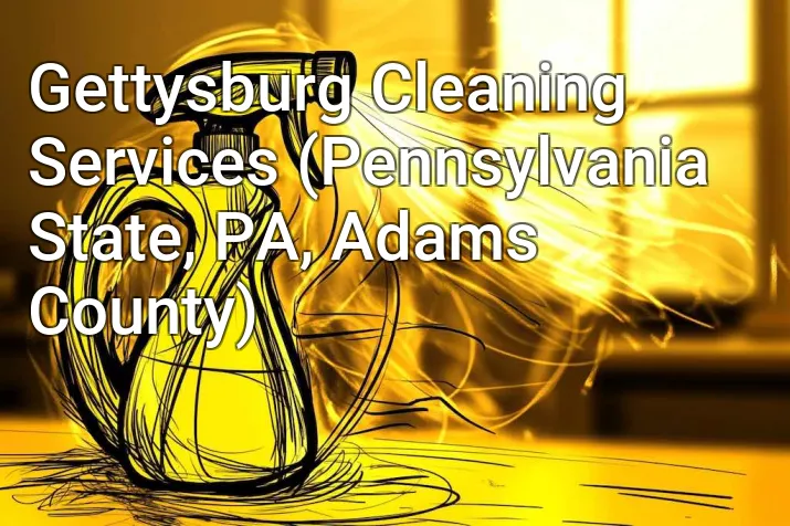 Gettysburg Cleaning Services (Pennsylvania State, PA, Adams County)