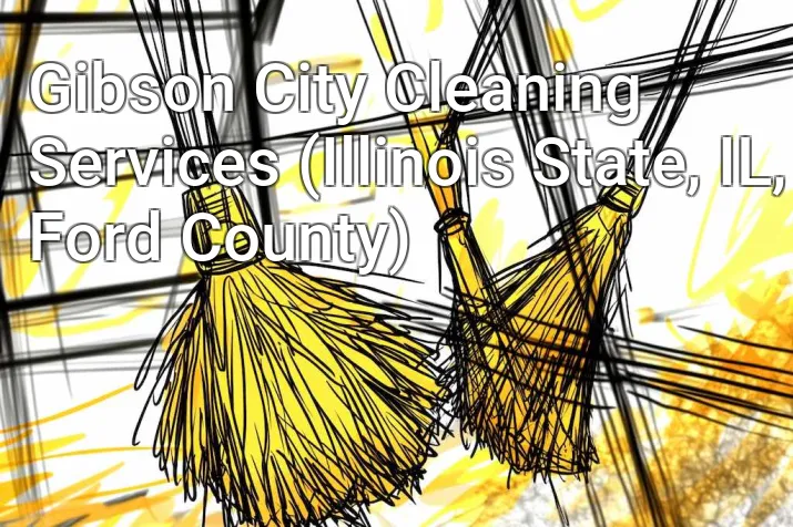 Gibson City Cleaning Services (Illinois State, IL, Ford County)