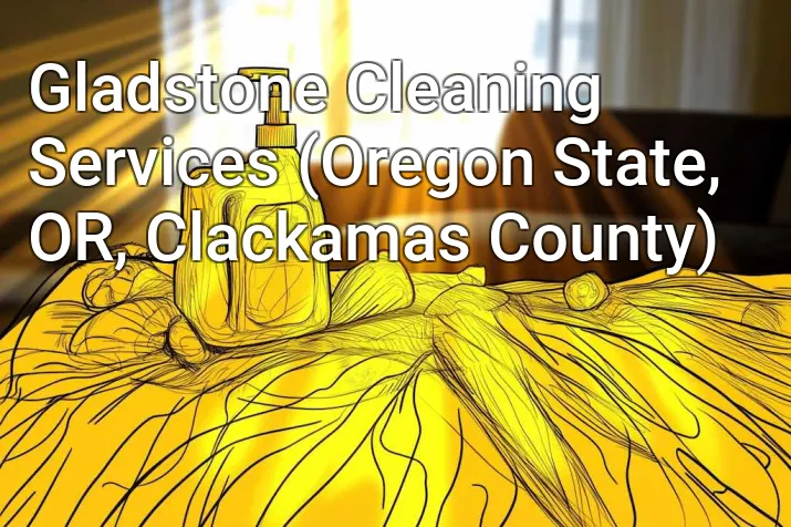Gladstone Cleaning Services (Oregon State, OR, Clackamas County)