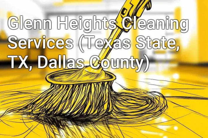 Glenn Heights Cleaning Services (Texas State, TX, Dallas County)