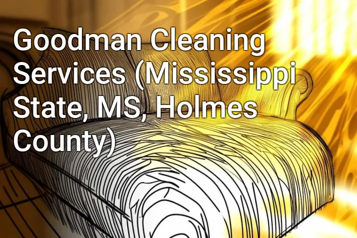 Goodman Cleaning Services (Mississippi State, MS, Holmes County)