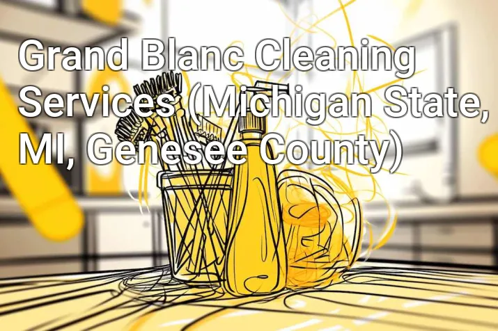Grand Blanc Cleaning Services (Michigan State, MI, Genesee County)