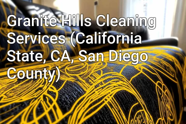 Granite Hills Cleaning Services (California State, CA, San Diego County)