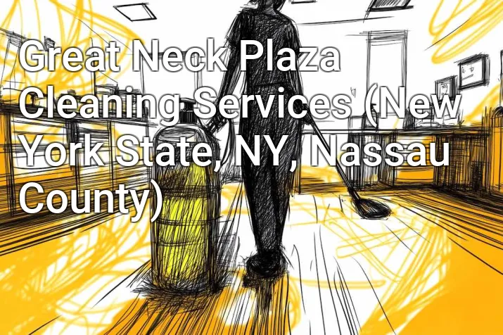 Great Neck Plaza Cleaning Services (New York State, NY, Nassau County)