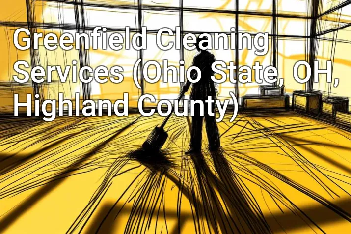 Greenfield Cleaning Services (Ohio State, OH, Highland County)