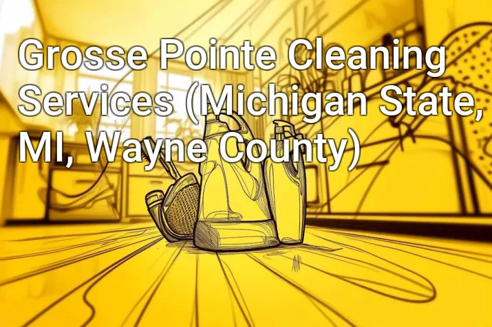 Grosse Pointe Cleaning Services (Michigan State, MI, Wayne County)
