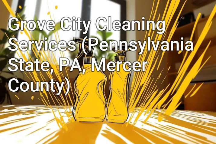 Grove City Cleaning Services (Pennsylvania State, PA, Mercer County)