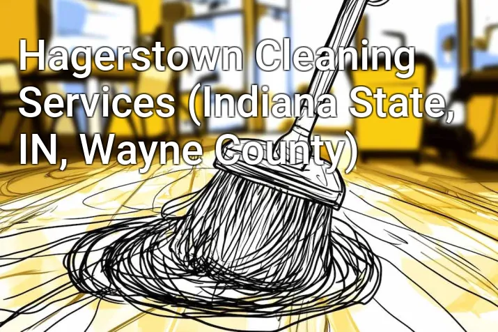 Hagerstown Cleaning Services (Indiana State, IN, Wayne County)