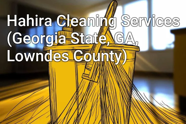Hahira Cleaning Services (Georgia State, GA, Lowndes County)