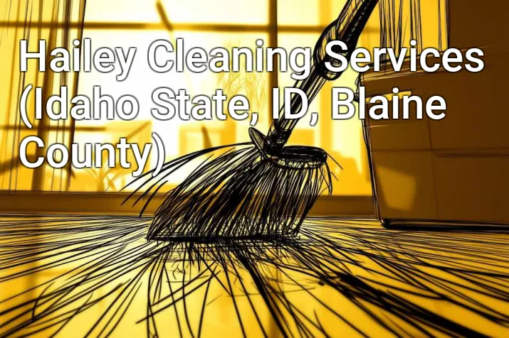 Hailey Cleaning Services (Idaho State, ID, Blaine County)