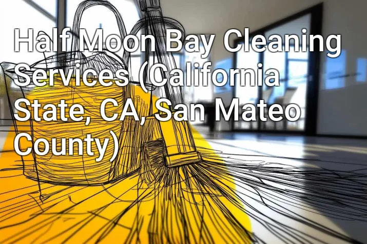 Half Moon Bay Cleaning Services (California State, CA, San Mateo County)