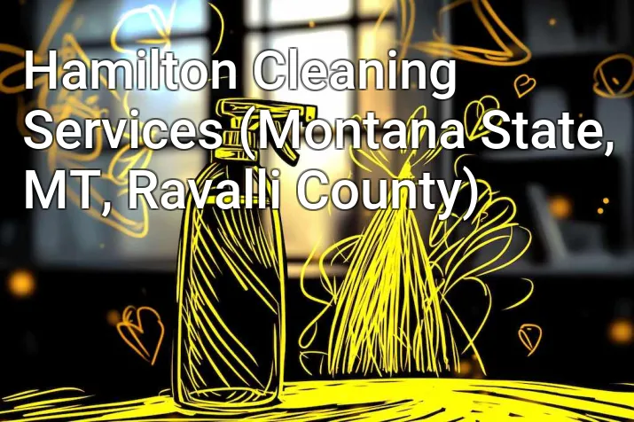 Hamilton Cleaning Services (Montana State, MT, Ravalli County)