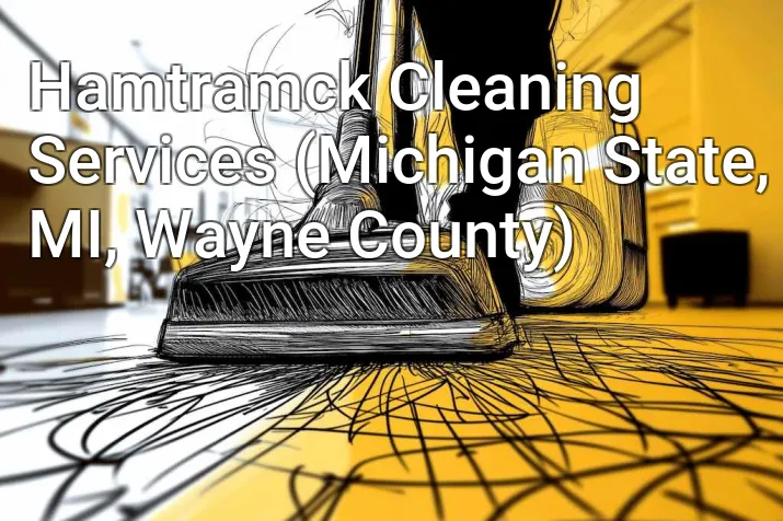 Hamtramck Cleaning Services (Michigan State, MI, Wayne County)