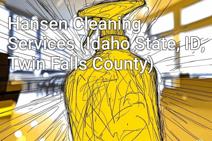 Hansen Cleaning Services (Idaho State, ID, Twin Falls County)