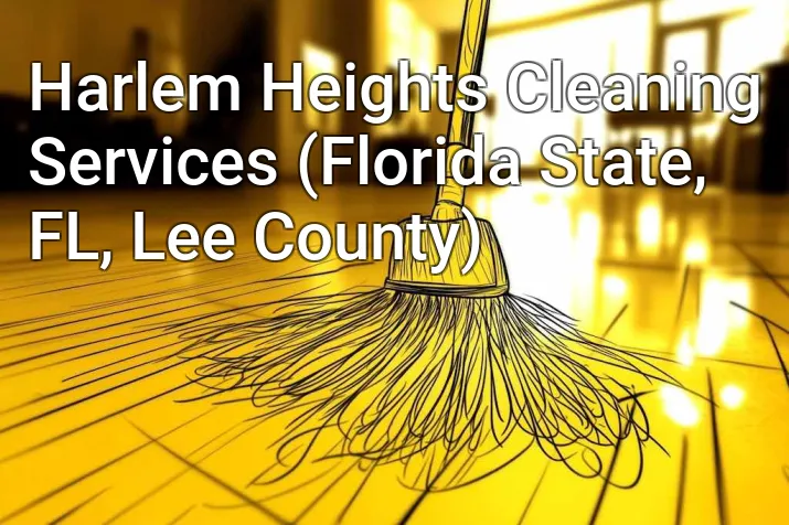 Harlem Heights Cleaning Services (Florida State, FL, Lee County)
