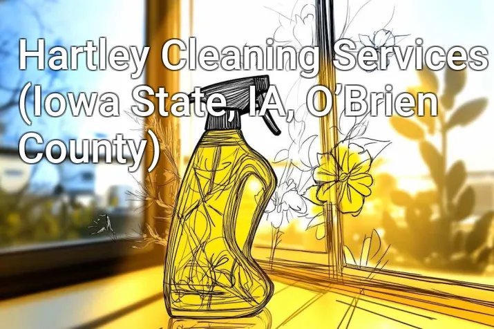 Hartley Cleaning Services (Iowa State, IA, O’Brien County)