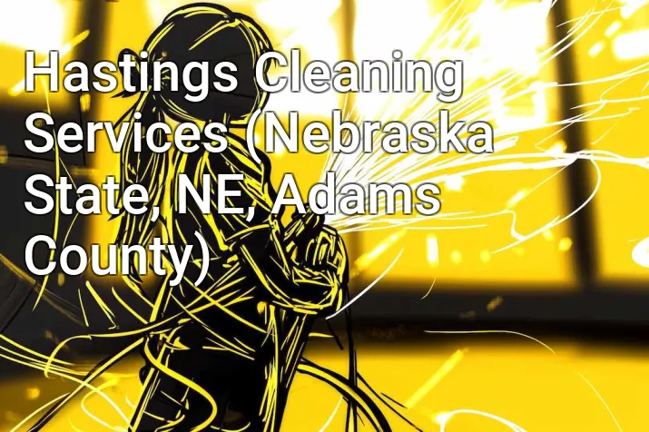 Hastings Cleaning Services (Nebraska State, NE, Adams County)