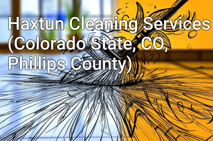 Haxtun Cleaning Services (Colorado State, CO, Phillips County)