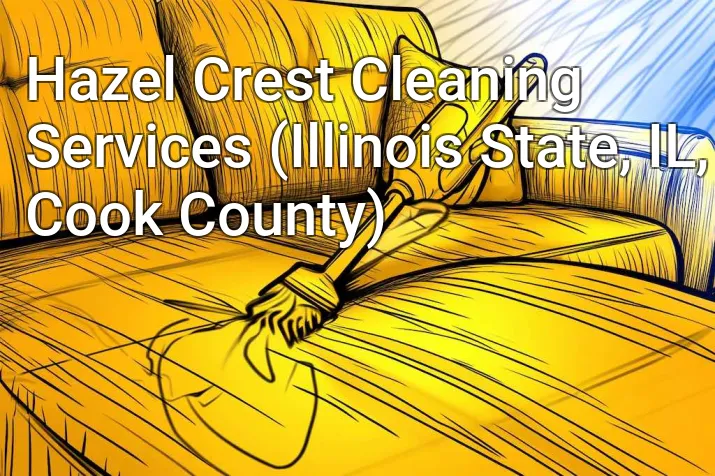 Hazel Crest Cleaning Services (Illinois State, IL, Cook County)