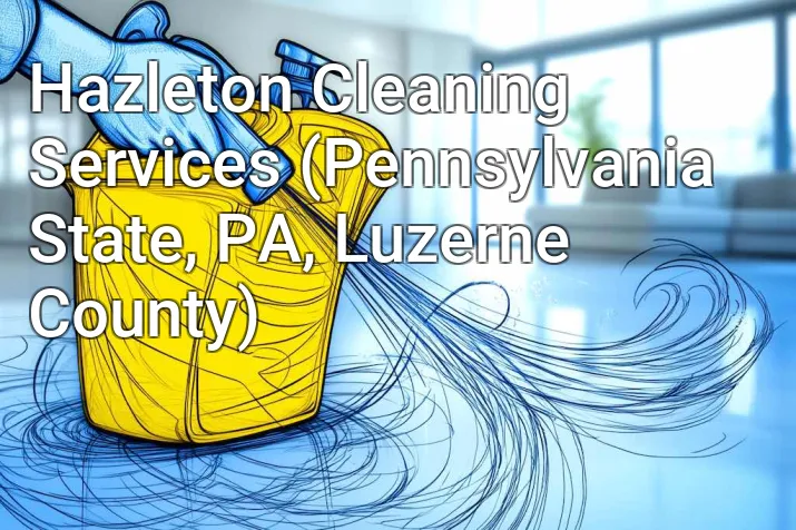 Hazleton Cleaning Services (Pennsylvania State, PA, Luzerne County)