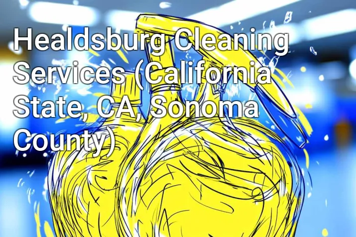 Healdsburg Cleaning Services (California State, CA, Sonoma County)