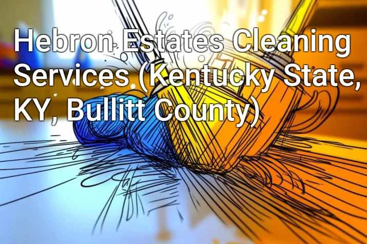 Hebron Estates Cleaning Services (Kentucky State, KY, Bullitt County)