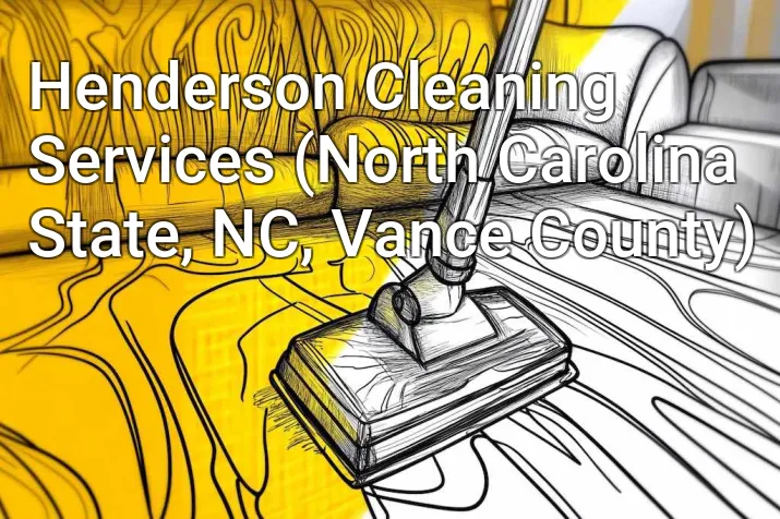Henderson Cleaning Services (North Carolina State, NC, Vance County)