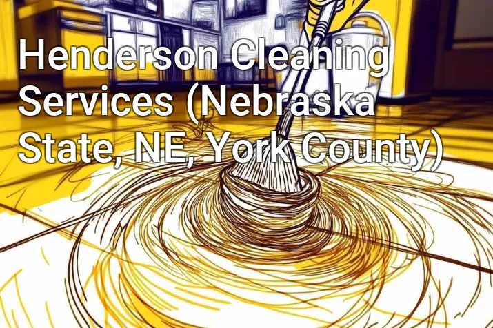Henderson Cleaning Services (Nebraska State, NE, York County)