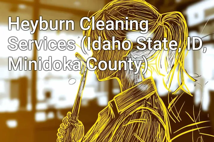 Heyburn Cleaning Services (Idaho State, ID, Minidoka County)