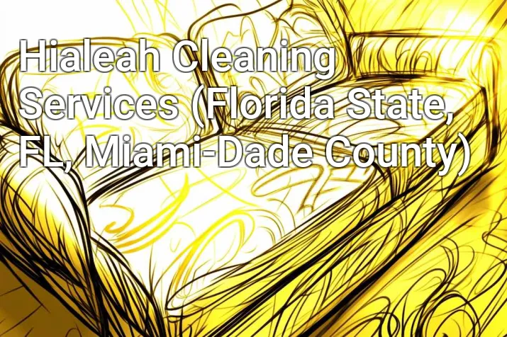 Hialeah Cleaning Services (Florida State, FL, Miami-Dade County)