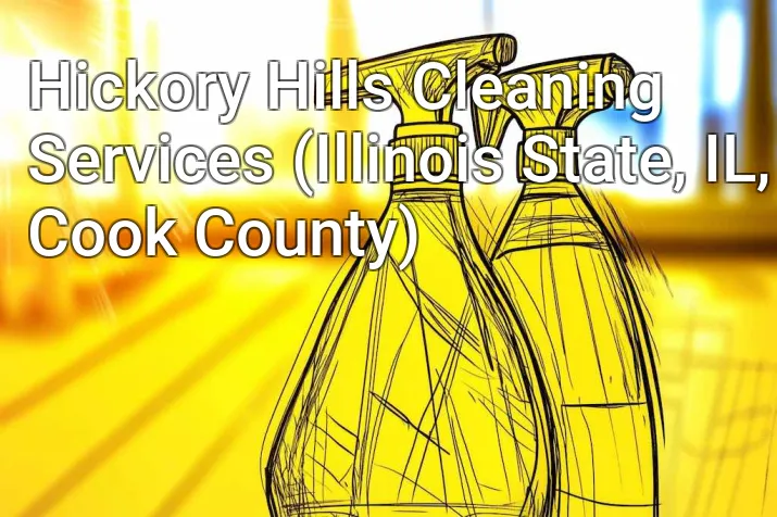 Hickory Hills Cleaning Services (Illinois State, IL, Cook County)