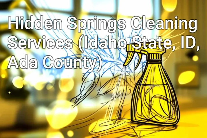 Hidden Springs Cleaning Services (Idaho State, ID, Ada County)
