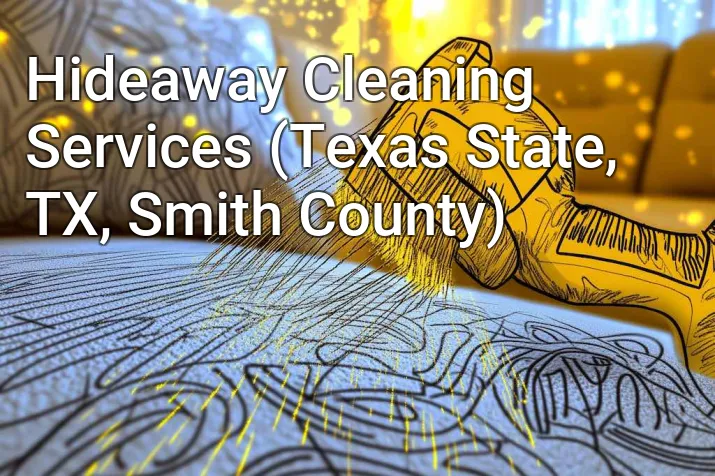 Hideaway Cleaning Services (Texas State, TX, Smith County)