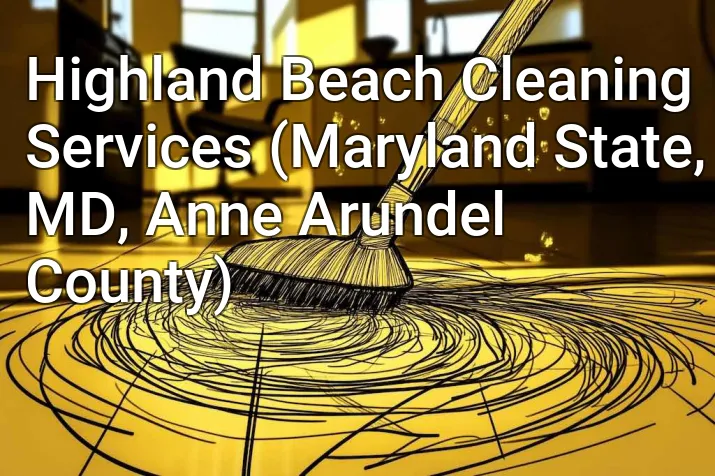 Highland Beach Cleaning Services (Maryland State, MD, Anne Arundel County)