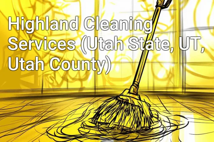 Highland Cleaning Services (Utah State, UT, Utah County)
