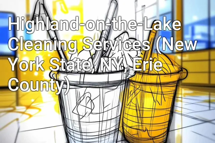 Highland-on-the-Lake Cleaning Services (New York State, NY, Erie County)