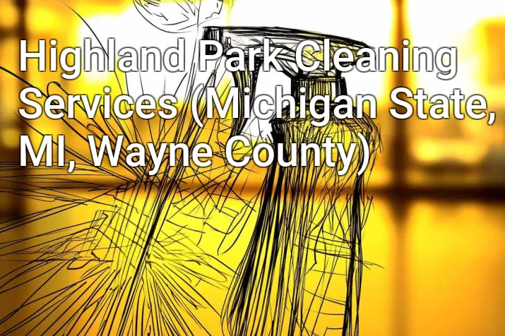 Highland Park Cleaning Services (Michigan State, MI, Wayne County)