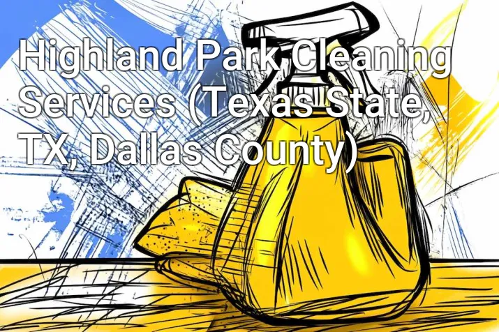 Highland Park Cleaning Services (Texas State, TX, Dallas County)
