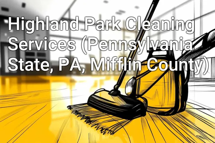 Highland Park Cleaning Services (Pennsylvania State, PA, Mifflin County)
