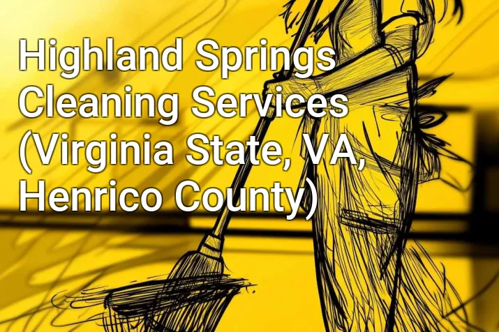 Highland Springs Cleaning Services (Virginia State, VA, Henrico County)