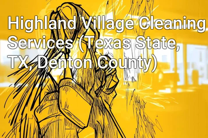 Highland Village Cleaning Services (Texas State, TX, Denton County)