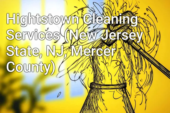 Hightstown Cleaning Services (New Jersey State, NJ, Mercer County)