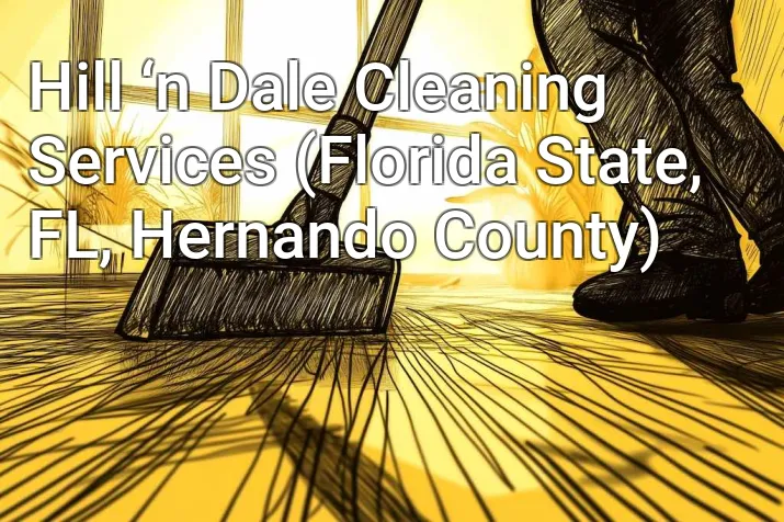 Hill ‘n Dale Cleaning Services (Florida State, FL, Hernando County)