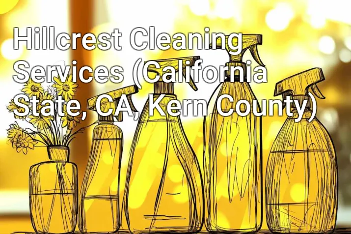 Hillcrest Cleaning Services (California State, CA, Kern County)