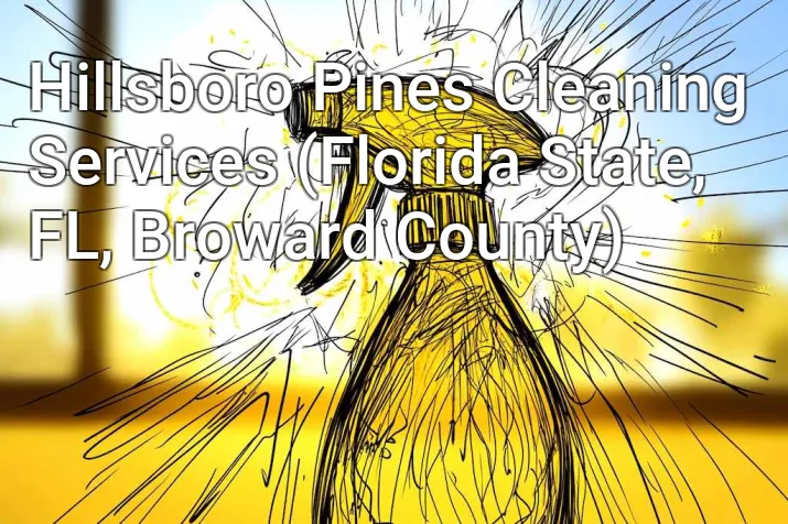 Hillsboro Pines Cleaning Services (Florida State, FL, Broward County)