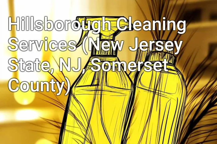 Hillsborough Cleaning Services (New Jersey State, NJ, Somerset County)